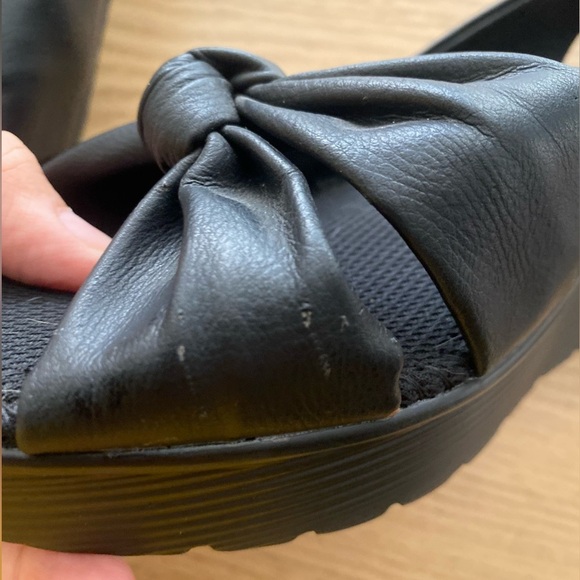 ST.John’s Bay Black Knotted Wedge Sandals 11 - Picture 7 of 10